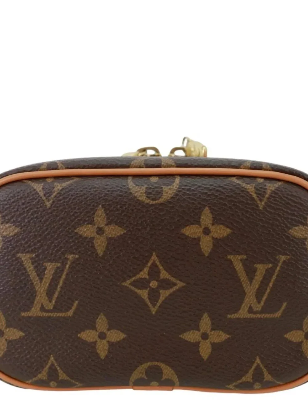 Louis Vuitton  Nice Nano Monogram Canvas Vanity Case Brown